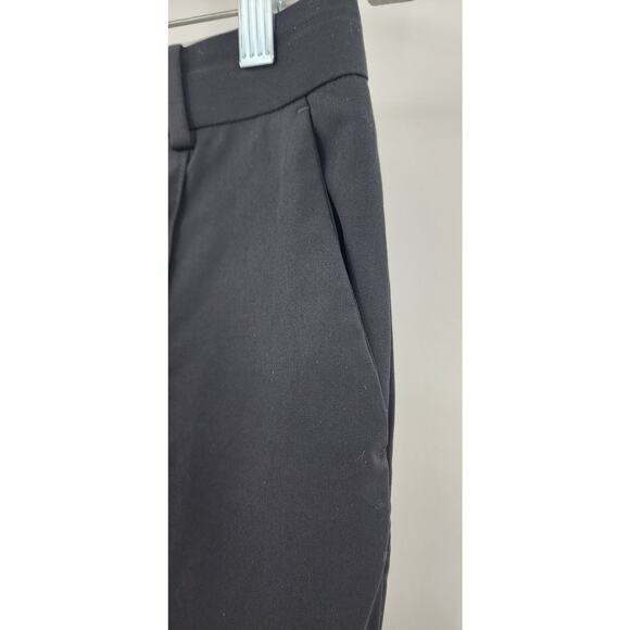 Women's Everlane 100% Wool Black Pleated Front Slack Pants Size 2 - Picture 7 of 10